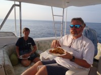 08 Dinner while on&nbsp;passage