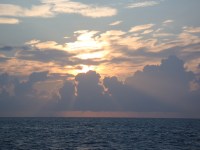 06 Sunrise and calm seas; what a&nbsp;combination