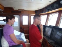 01 John and Leanne ponder autopilot&nbsp;problems