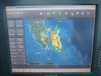 07 Watching the radar as Florida feels Irene