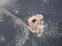 10 Thru-hull fitting before power&nbsp;washing