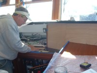 02 Lee the carpenter works on dashboard&nbsp;layout