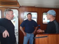 05 Bradley and John discuss plans with Tim from Core&nbsp;Creek
