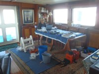 03 John works in salon – also a bit of a mess!