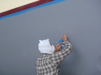 03 Finishing touches being applied to thru-hulls