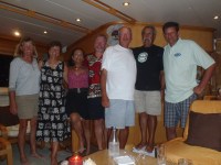 2012-06-07 Mahara Dinner – Barbara, Kathy, Michelle, Bradley, Greg, Alain,&nbsp;Kim