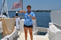 02 Kathy with the elusive&nbsp;cables