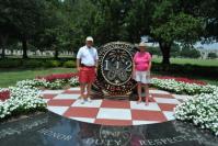16B Bruce and Anne are color co-ordinated at the&nbsp;Citadel