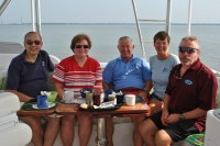 22 Ed and Marilynn visit for&nbsp;breakfast