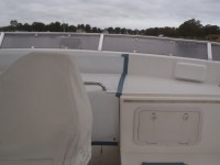 26 Flybridge instrument covers&nbsp;secured