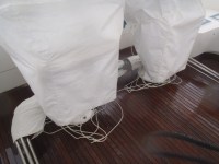 10 Tie Downs on helm chairs in flybridge have come&nbsp;undone