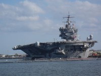 19 Aircraft Carrier USS Enterprise near&nbsp;Portsmouth