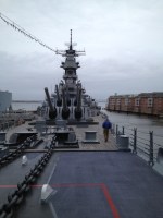 07 From the bow of USS&nbsp;Wisconsin