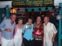 Peter, Rosie, Kathy, Bradley, and Bill celebrate New Year’s