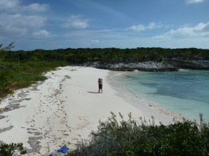 Kissing at "Honeymoon Beach"