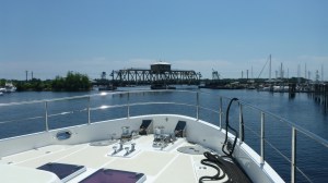 The Railroad Bridge opens for us