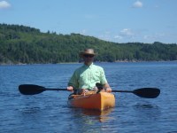 Atle in his&nbsp;kayak