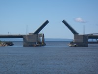 Bridge opens at Barra&nbsp;Strait