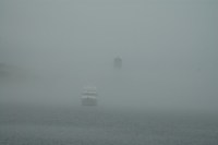 Summer Star arriving at Halifax in the&nbsp;fog