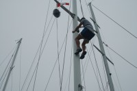 Tyler Up the&nbsp;Mast