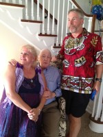 Ted with daughter Aldee and son&nbsp;Bradley