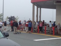 Halifax Costco just before opening – just like the&nbsp;US!