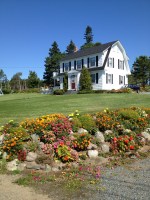 Wilfred’s House – he built it in 1951 and it is surrounded by beautiful&nbsp;flowers