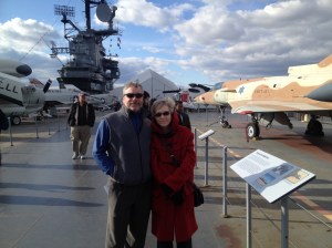 Bradley with cousin Carlyn