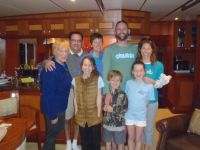 Friends Liz and Brown with Claudia, Liesl, Calvin, and Brown’s&nbsp;parents