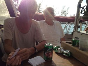 Sabine and Georg on Dulcinea