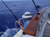 Bradley battles the&nbsp;fish