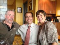 Bradley and Kathy with friend Allen at Dolce&nbsp;Veloce