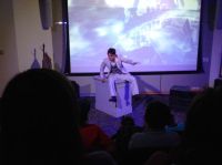 Actor Josh Sticklin portraying Austin Hobart&nbsp;Clark