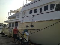 Nordhavn Dreamer John visits Shear&nbsp;Madness