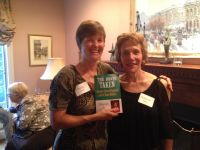 Kathy with newly published author Deborah&nbsp;Kahn