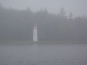 Lighthouse #1 in fog