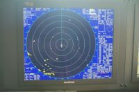 Radar showing nearly 20&nbsp;icebergs