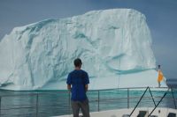 Matt views the&nbsp;berg