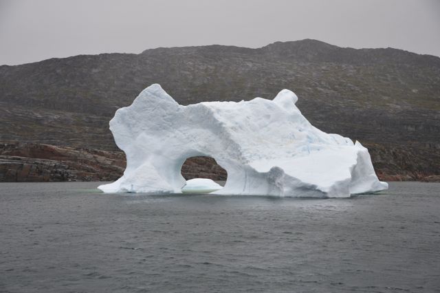 The perfect berg for a photo shoot (photo by Steve D'Antonio)