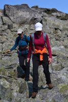 Kathy and Marci out for a&nbsp;hike