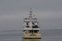 Shear Madness on final approach to Greenland in very calm&nbsp;seas