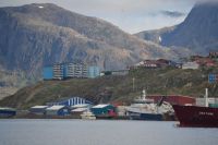 Shear Madness at the dock in&nbsp;Sisimiut