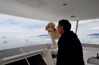 Capt. Gulliver consults with George on Migration’s path