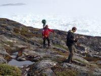Google guy at Ilulissat&nbsp;Isjfjord