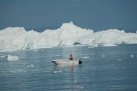 Seal hunter hauling in his&nbsp;catch