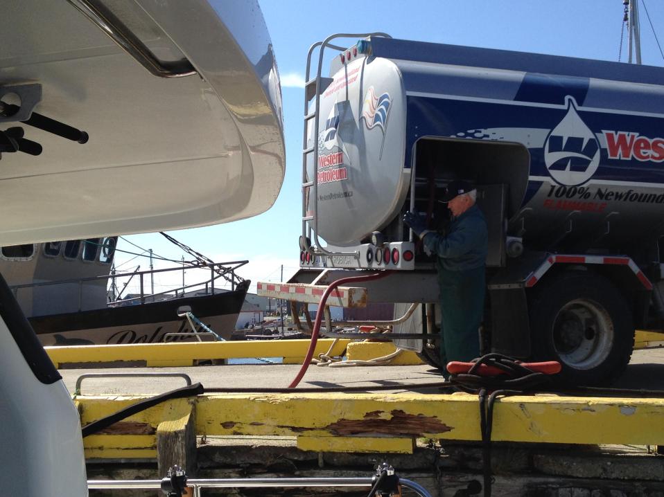 Fueling up - we don't just pull into a gas station!