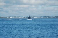 A submarine near&nbsp;Norfolk