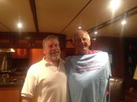 Phil gets his Shear Madness&nbsp;shirt