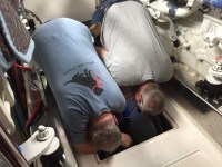 Bradley and Mayda evaluate valves and&nbsp;hoses