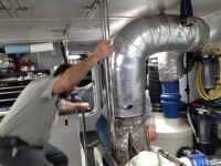 Removing Old Exhaust&nbsp;Risers